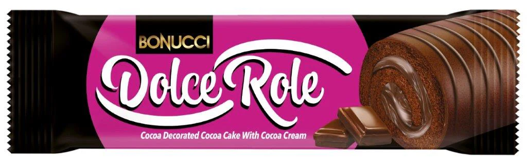 BONUCCI DOLCE ROLE rulada cu crema capsuni 50gr 8682941102122