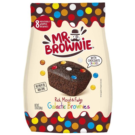 MR BROWNIE GALACTIC PRAJ.CU DRAJ.COLORATE 200GR 8411037892490