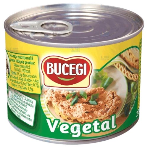 PATE BUCEGI VEGETAL 200GR (6BUC/SET) 5941341002993
