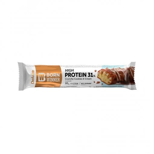 BORN WINNER DELUXE CRUNCHY COOKIES CREAM 64GR (12BUC/CUT) 5060961650831