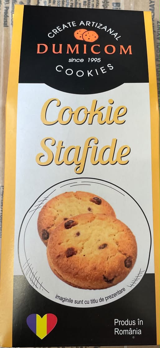 COOKIE STAFIDE 70GR (10BUC/BAX) 6423235000326