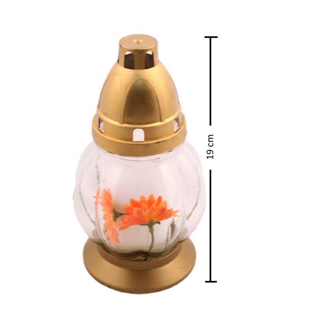 CANDELA STICLA FLOARE CAPAC (9BUC) 6422465003183