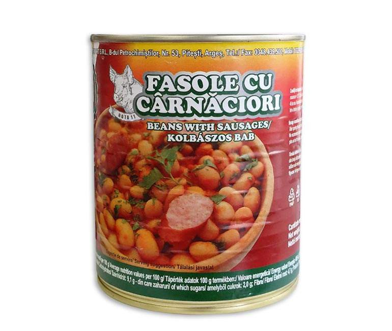 FASOLE CU CARNACIORI 800gr  NOTA 11    6buc/bax 5949024303368