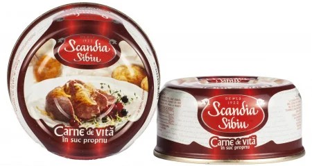 SIBIU CARNE DE VITA IN SUC PROPRIU 300GR (6BUC/SET) 5941341000173