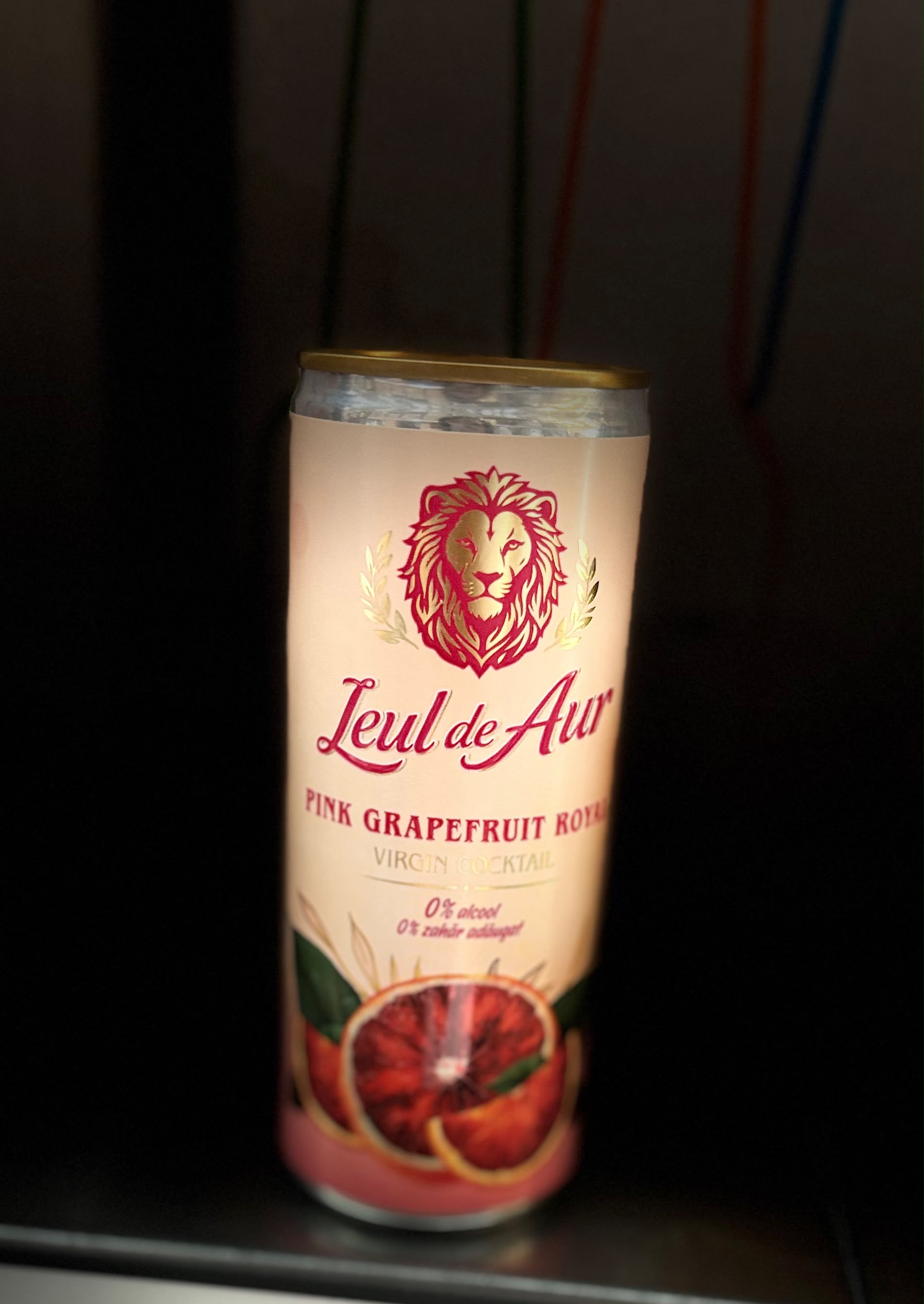 BAUTURA NEALCOLICA CARBO.LEUL DE AUR GRAPEFRUIT 0.25L SGR (12BUC/BAX) 5940597684243