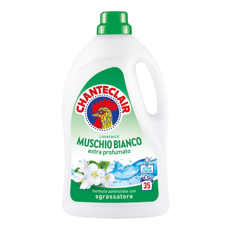 CHANTE CLAIR DETERGENT LICHID 1.575L MUSCHIO BIANCO 35SP 8015194533182