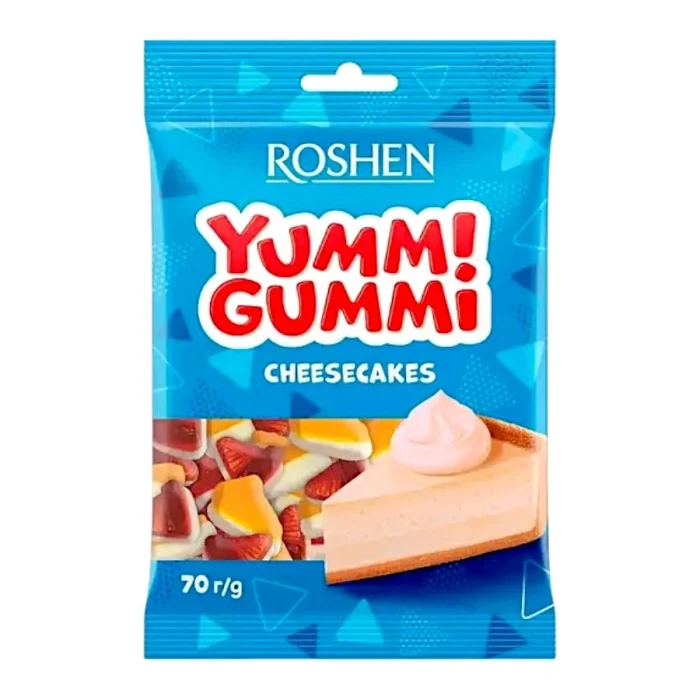 ROSH.YUMMI GUMMI CHEESECAKES 70 GR 4823077643491