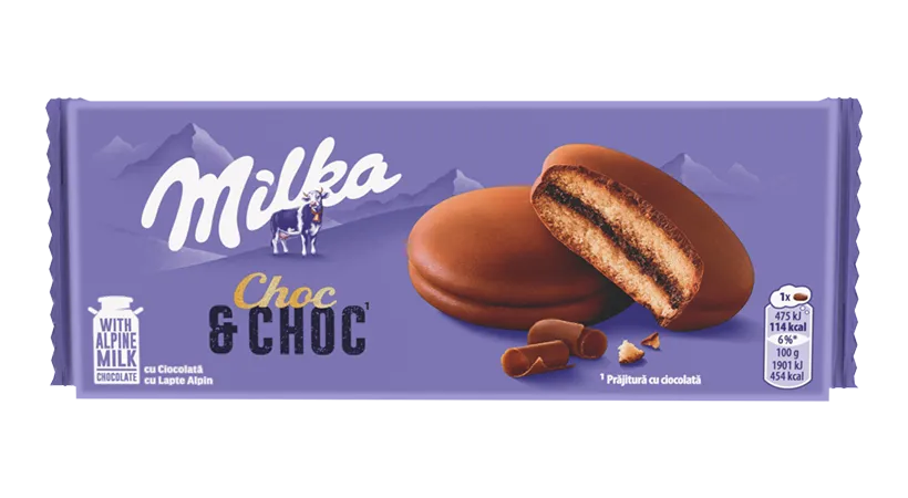 MILKA CHOC&CHOC 150G 7622210413147