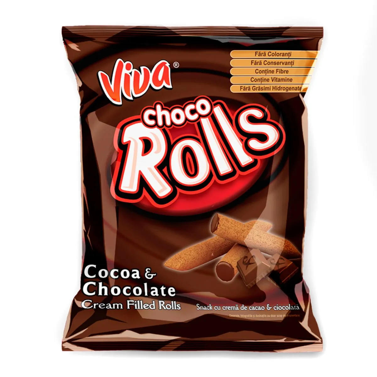VIVA SNK.CHOCO ROLLS RS 100G 5941311021757