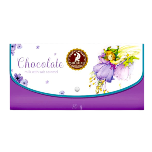CIOCOLATA CU LAPTE SI CARAMEL SARAT CLUTCH 70GR (12BUC/BAX) 4820078238718
