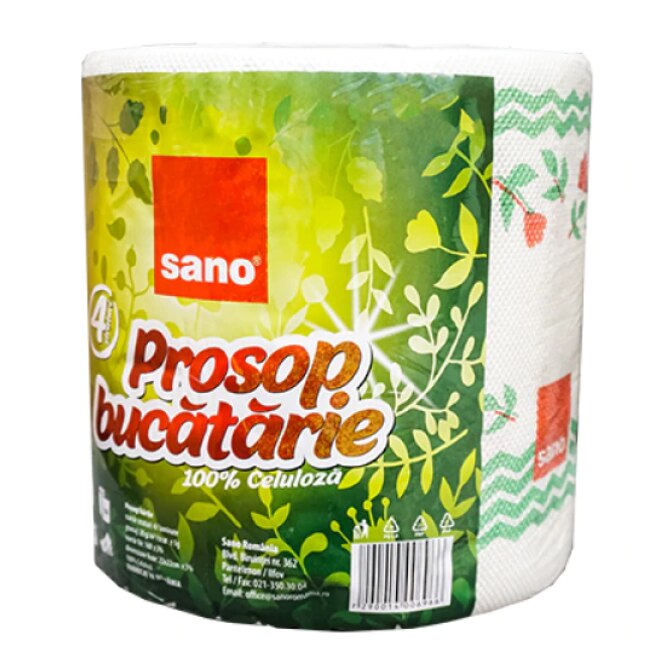 PAPELINO Prosop hartie 4 str 550g/rola,model color 6422465036419