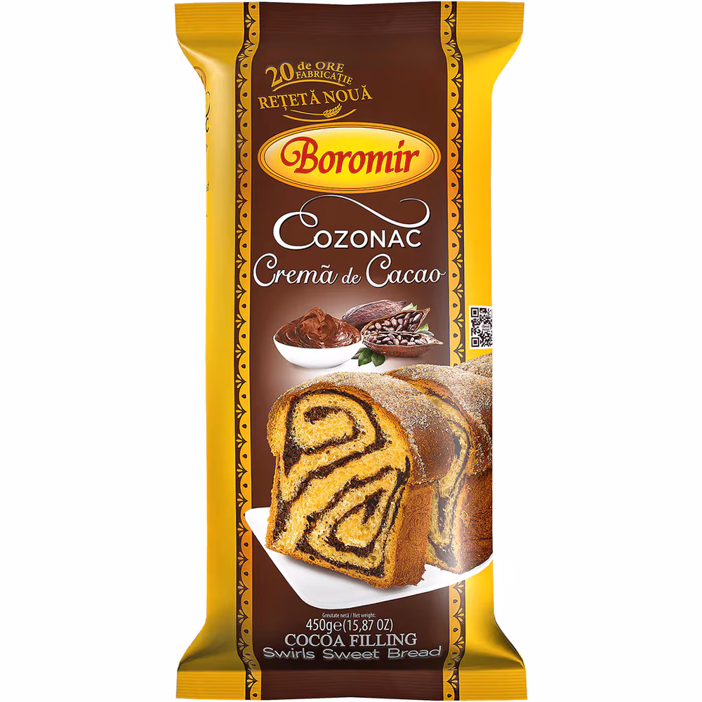 COZONAC CACAO 450g -9b 5941300011868