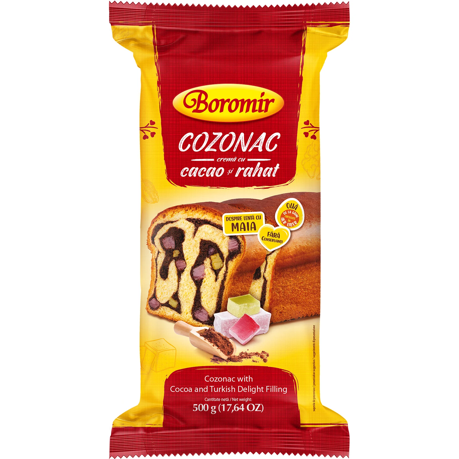 COZONAC CACAO-RAHAT 500g -9b 5941300011851