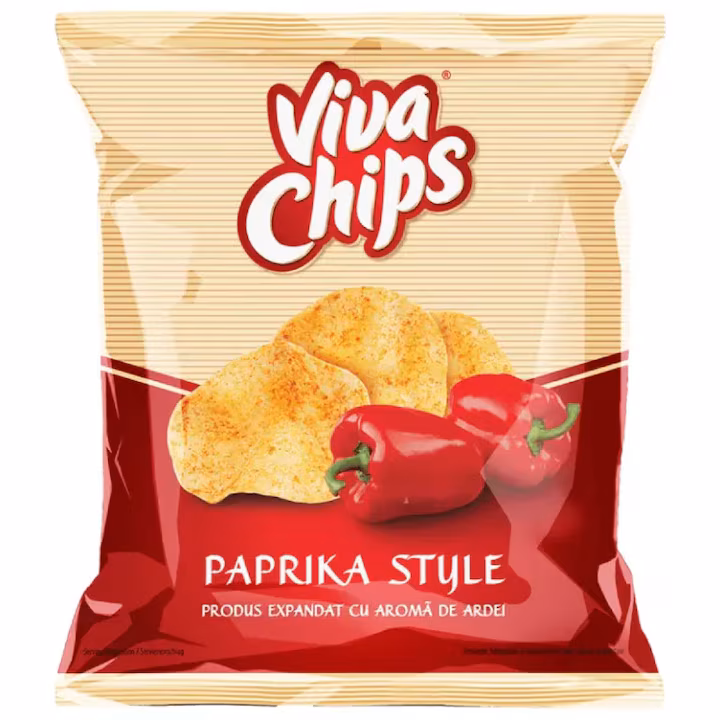 VIVA CHIPS CU ARDEI 50G 5941311003142