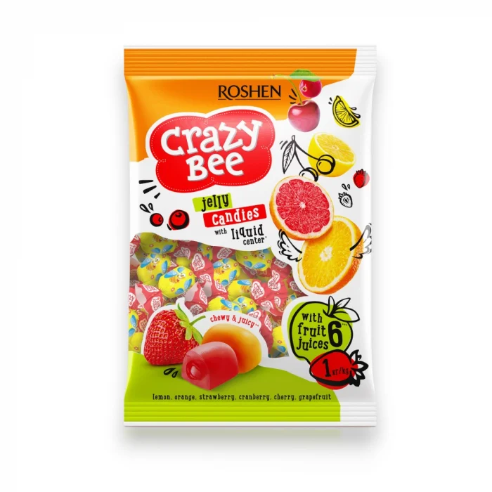 BOMBOANE CRAZY BEE FRUTTY 1 KG 4823077604492