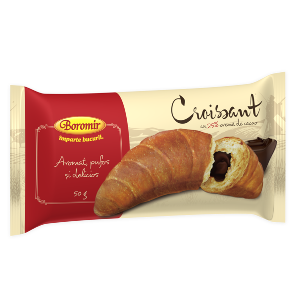 CROISSANT CREMA CACAO 60g BOROMIR -30b 5941300013350