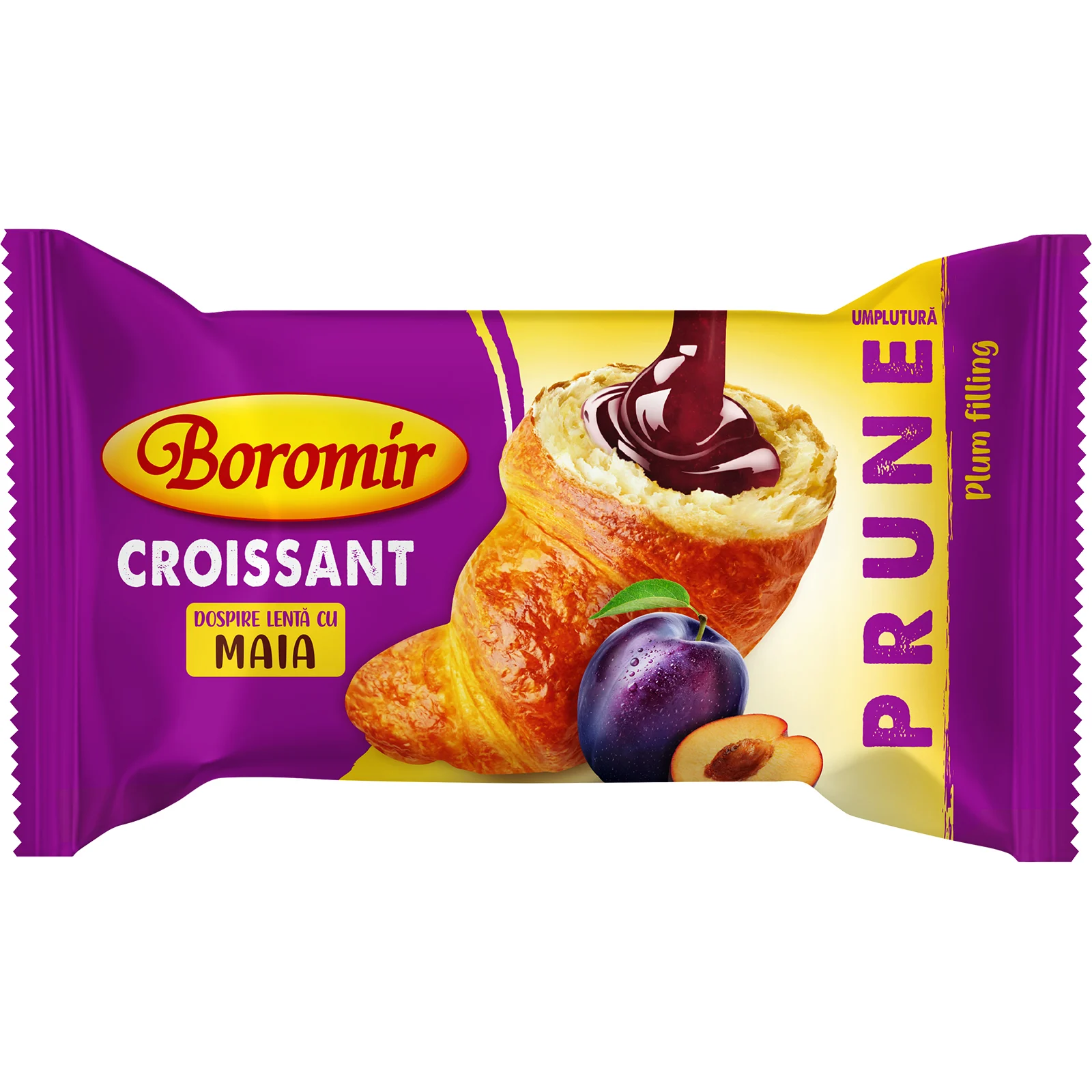 CROISSANT CREMA CU PRUNE BOROMIR 60GR (30BUC/BAX) 5941300013596