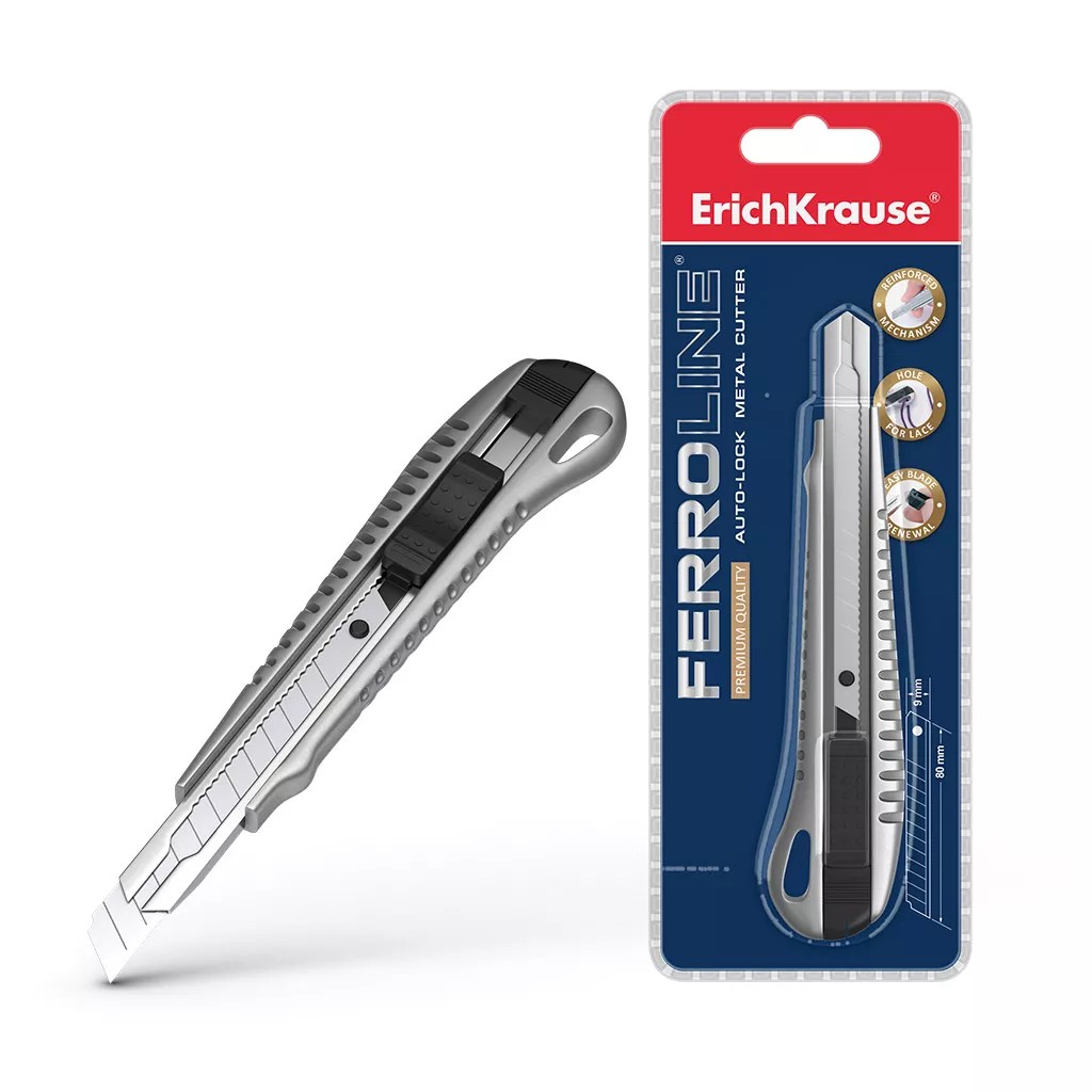 CUTTER ERICHKRAUSE FERRO 9MM (24BUC/BAX) 4041485191575