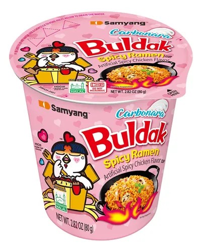 BULDAK PASTE PAHAR CARBONARA 80GR (6BUC/BAX) 8801073211667