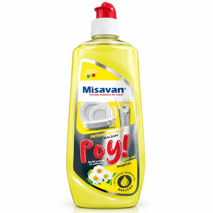 POY DETERGENT VASE MUSETEL 500ML (12BUC/BAX) 6422768023468