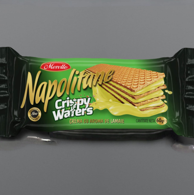 MORELLO NAP.CRISPY WAFERS LAMAIE 60GR (24BUC/CUT) 6427216000268