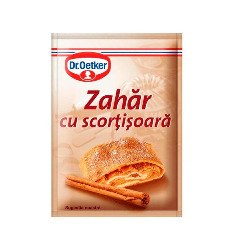DR.OETKER ZAHAR CU AROMA DE SCORTISOARA 8GR (50BUC/CUT) 5941132017656