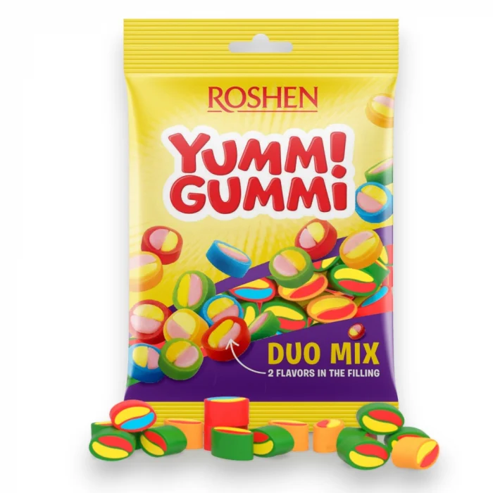 ROSH.YUMMI GUMMI DUO MIX 70 GR 4823077636295