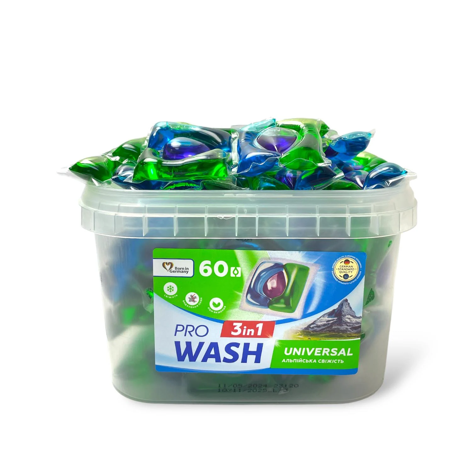 PRO WASH DET.UNIVERSAL 60 CAPSULE 4262396145208