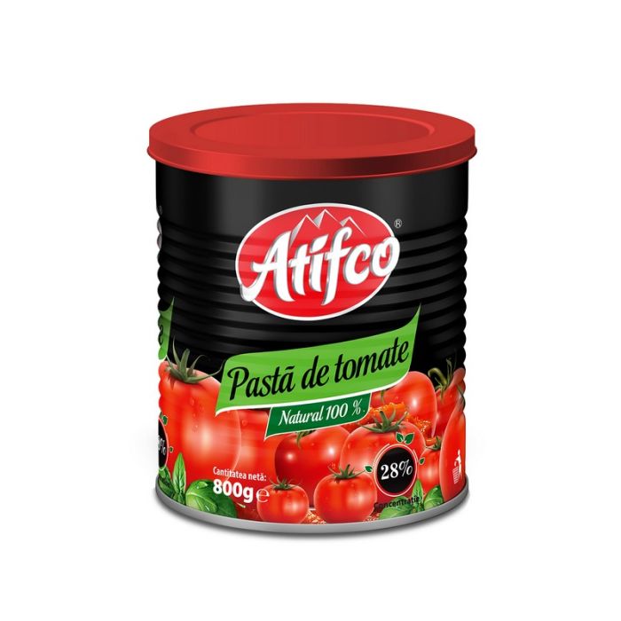 ATIFCO PASTA DE TOMATE CUTIE 28% 800GR 5941905163245