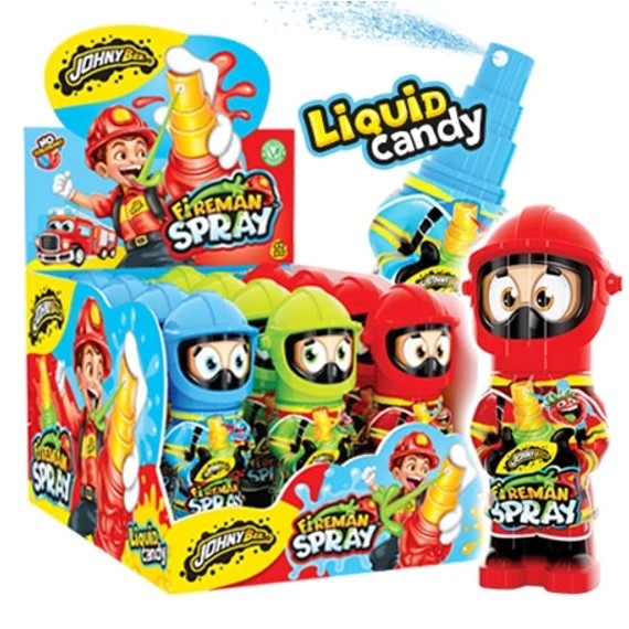 JOHNNY BEE SPRAY FIREMAN 40ML (12BUC/CUT) 5904917033166