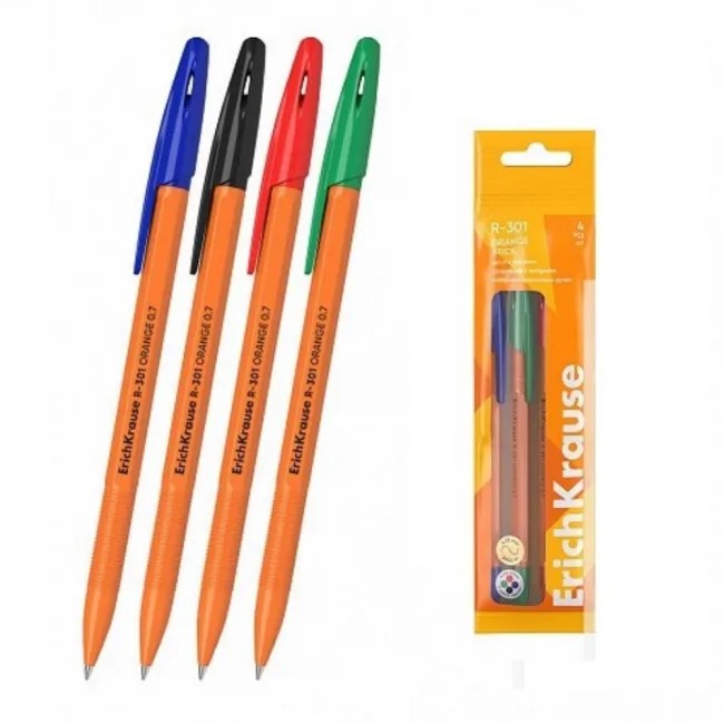SET 4 PIXURI ERICHKRAUSE R-301 STICK ORANGE DIV.CULORI (4BUC/SET) 4041485445944