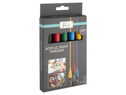 SET 5 MARKER ACRYLIC 8715427136288