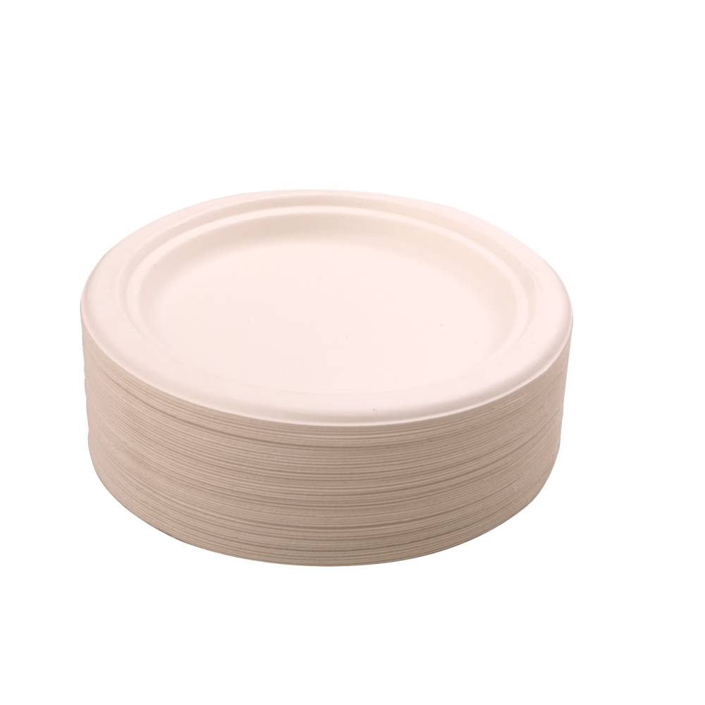 ALABALA Farfurii trestie zahar plate 26cm 10/set 6422465026014