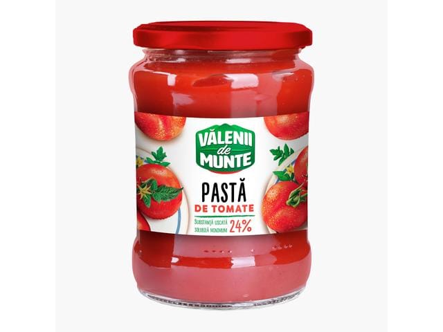 VALENII DE MUNTE PASTA DE TOMATE 700GR (6BUC/BAX) 5941588014261