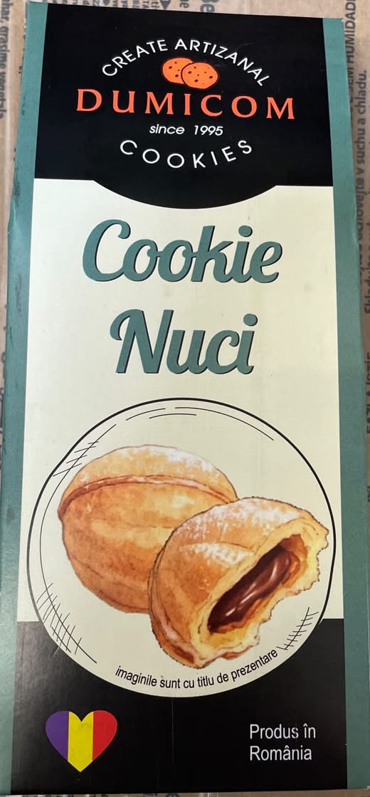 COOKIE NUCI 70GR (10BUC/BAX) 6423235000340