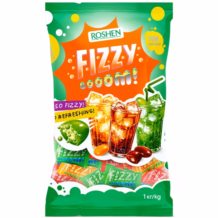 BOMBOANE FIZZY BOOM ROSHEN 1 KG 4823077641855