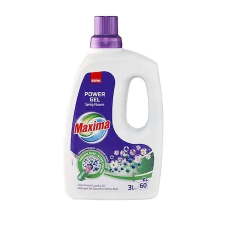 SANO MAXIMA POWER GEL SPRING FLOWERS (60sp) 3L (detergent gel de rufe 60 utilizari) 7290102992164