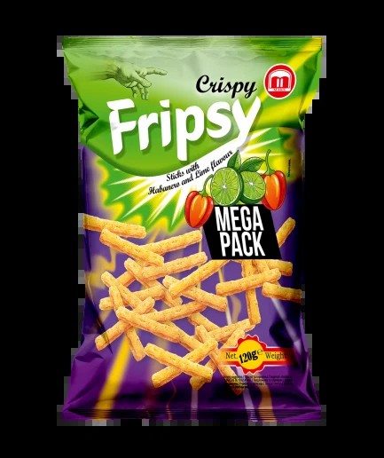 FRISPY MEGA HABANERO&LIME 120GR (12BUC/BAX) 5310264000544