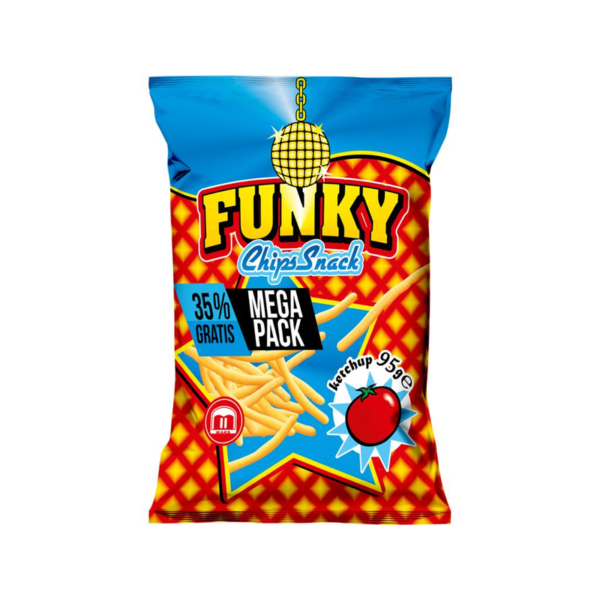 FUNKY MEGA KETCHUP 95GR (12BUC/BAX) 5310264000759