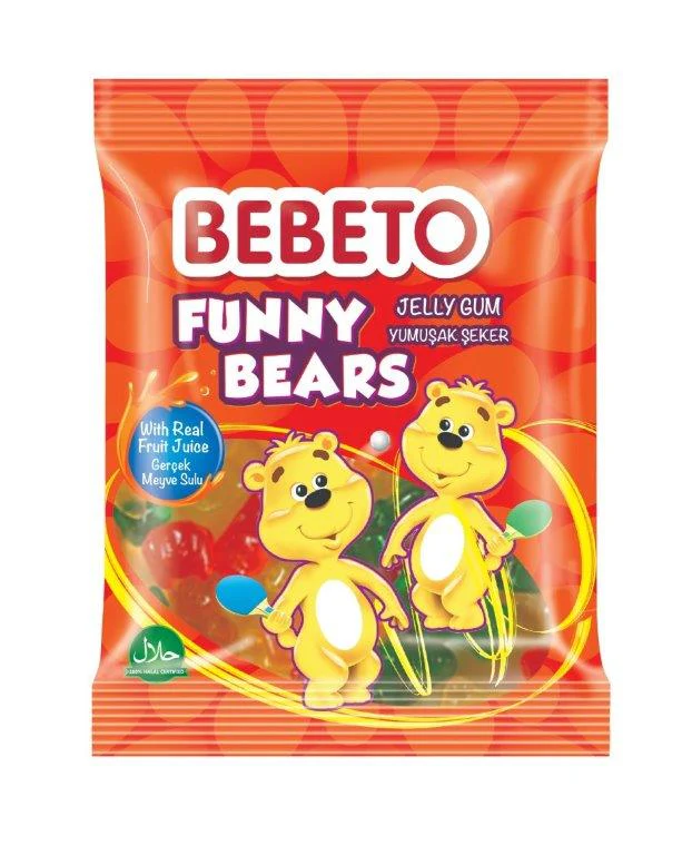BEBETO jeleuri agatate cu diverse arome 30gr 8690146858614