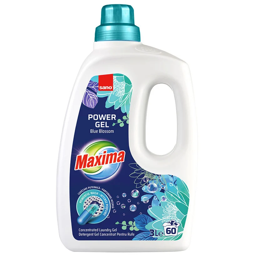 SANO MAXIMA POWER GEL BLUE BLOSSOM 3L 6BUC/BAX 7290102993208
