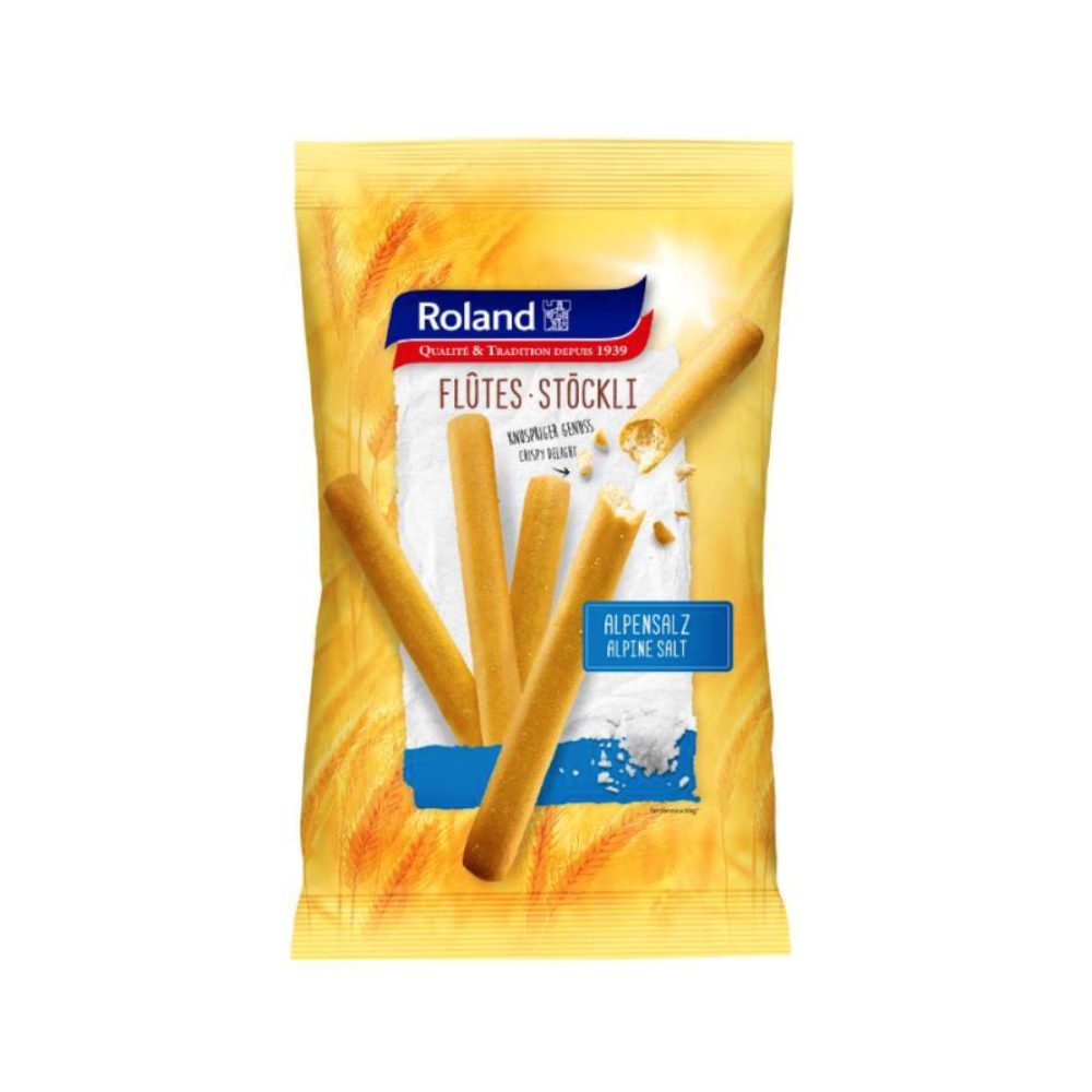 GRISINE CU SARE 125GR ROLAND(15buc) 7610058203488