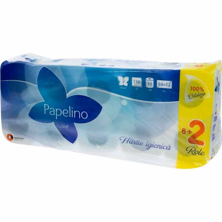 PAPELINO Hartie igienica 2 str 10/set 6422465014912
