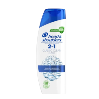 HEAD&SHOULDERS SAMPON 2IN1 CLASSIC CLEAN  330ML (6BUC/BAX) 8700216319799