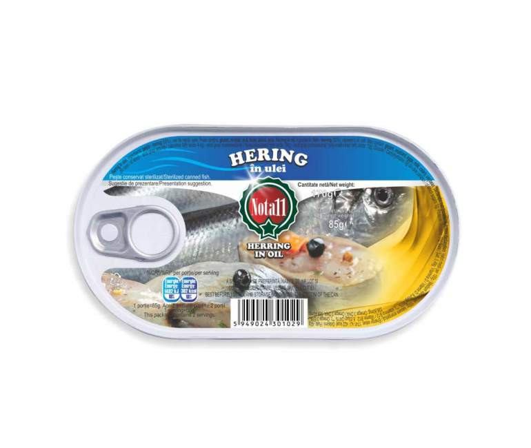 HERING IN ULEI 170GR NOTA 11  15BUC/BAX 5949024301029