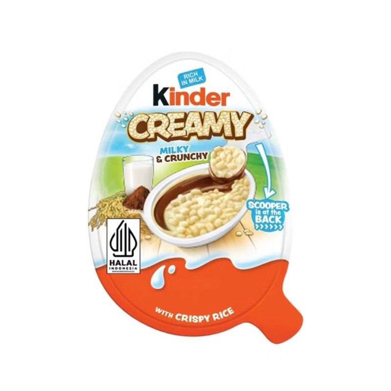 KINDER CREAMY 19GR (24BUC/CUT) 8000500346792