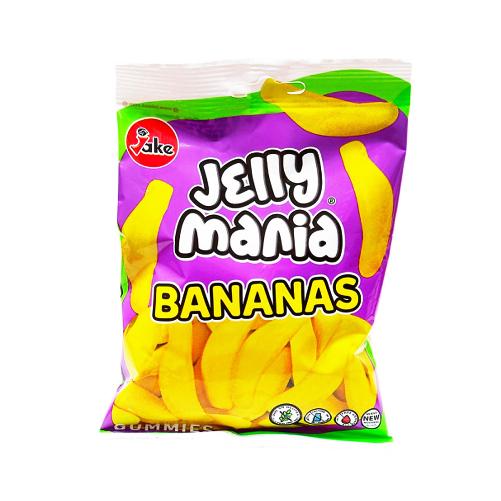 JAKE JELEURI SUGARED BANANA 100G 8412147570087