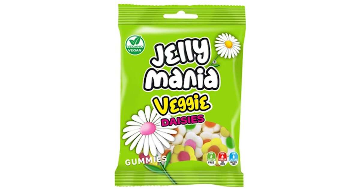 JAKE JELEURI VEGGIE DAISIES 100G 8412147031441