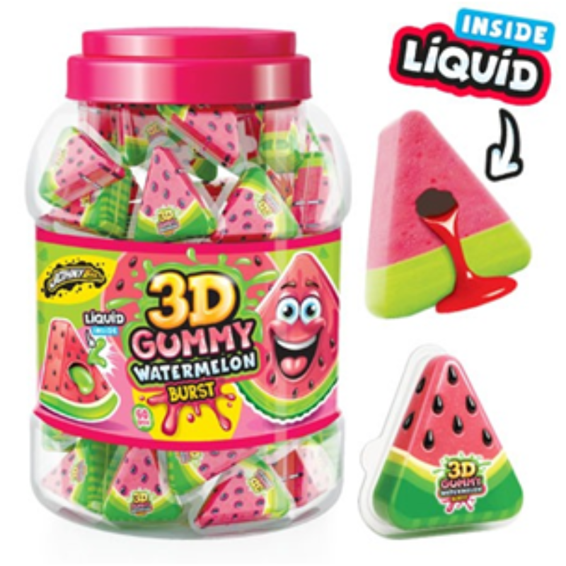 JOHNY BEE JELLY 3D JUICY WATERMEON 18GR (60BUC/CUT) 5904917032961