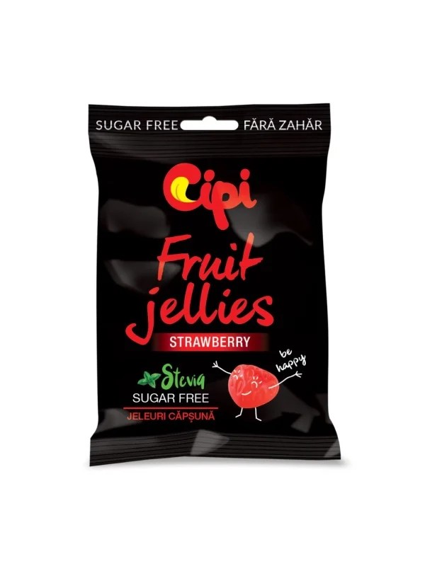 CIPI JELEURI STEVIA CAPSUNE 75GR (12BUC/BAX) 5941871506640